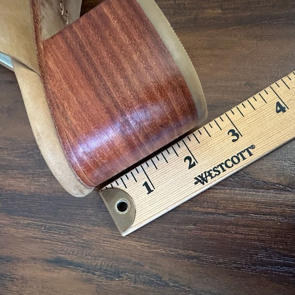 NISOLO Open-Toe Paloma Mules Heeled Sandals in Sand - Picture 14 of 14